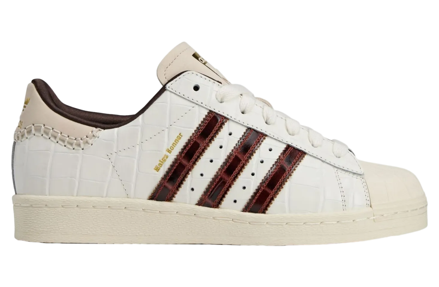wales bonner x adidas superstar white fox brown