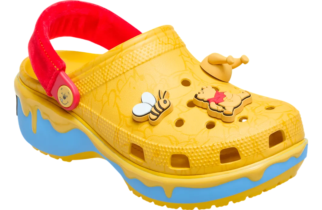 winnie the pooh x crocs platform clog wmns 1