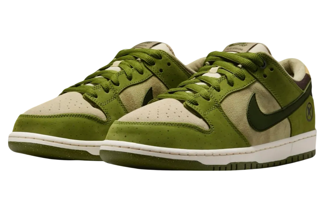 yuto horigome x nike sb dunk low asparagus 0