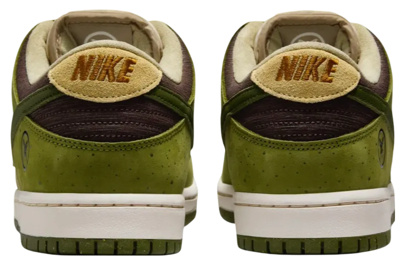 yuto horigome x nike sb dunk low asparagus 2